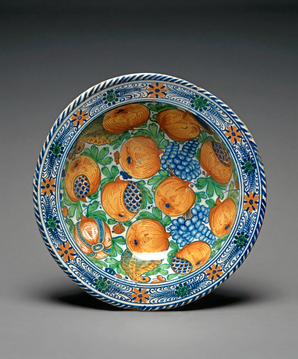 Havza, 1639 (kalay sırlı çanak çömlek) by English School