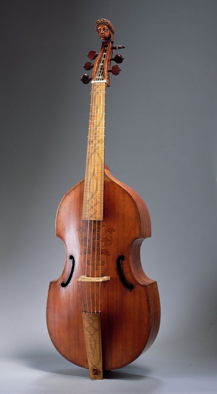 Bas Viol (ahşap) by English School