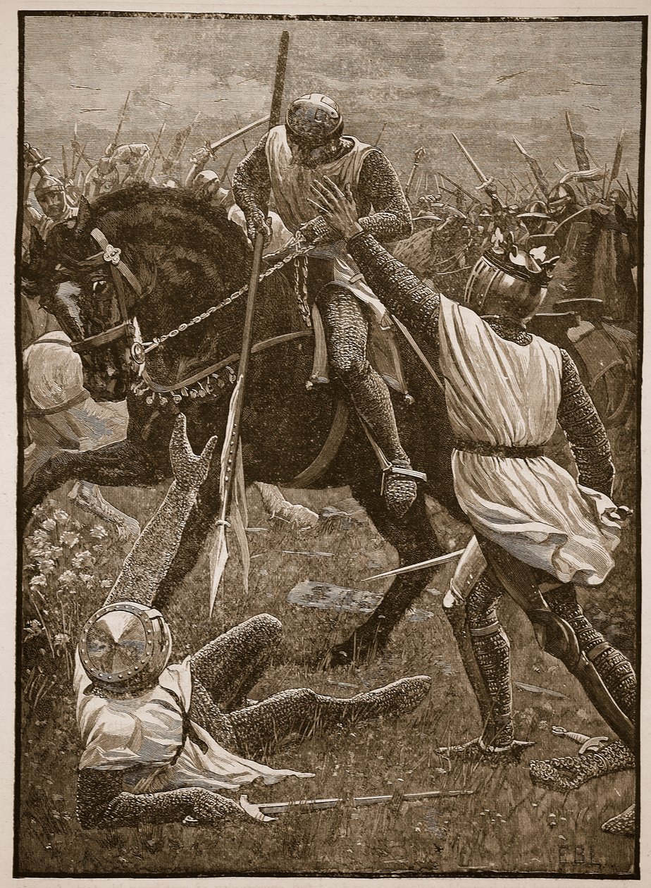 Evesham Savaşı: Kral Henry tehlikede, Cassells Illustrated History of England