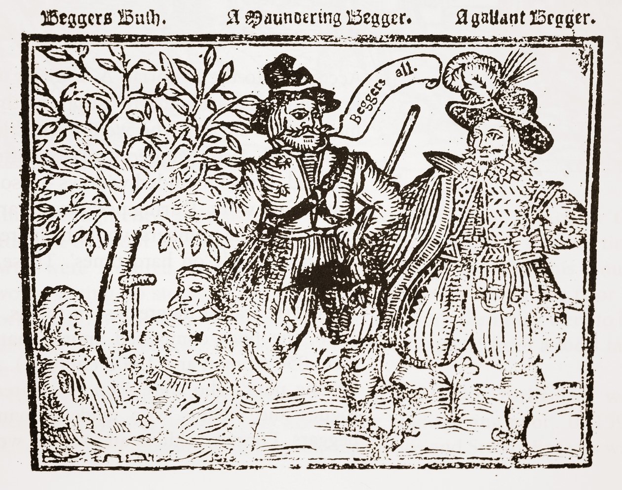 Dilenciler Tümü: Dilenciler Çalı, Gezici Dilenci ve Yiğit Dilenci, The Praise, Antiquity and Commodity of Beggary, Dilenciler ve Dilenci