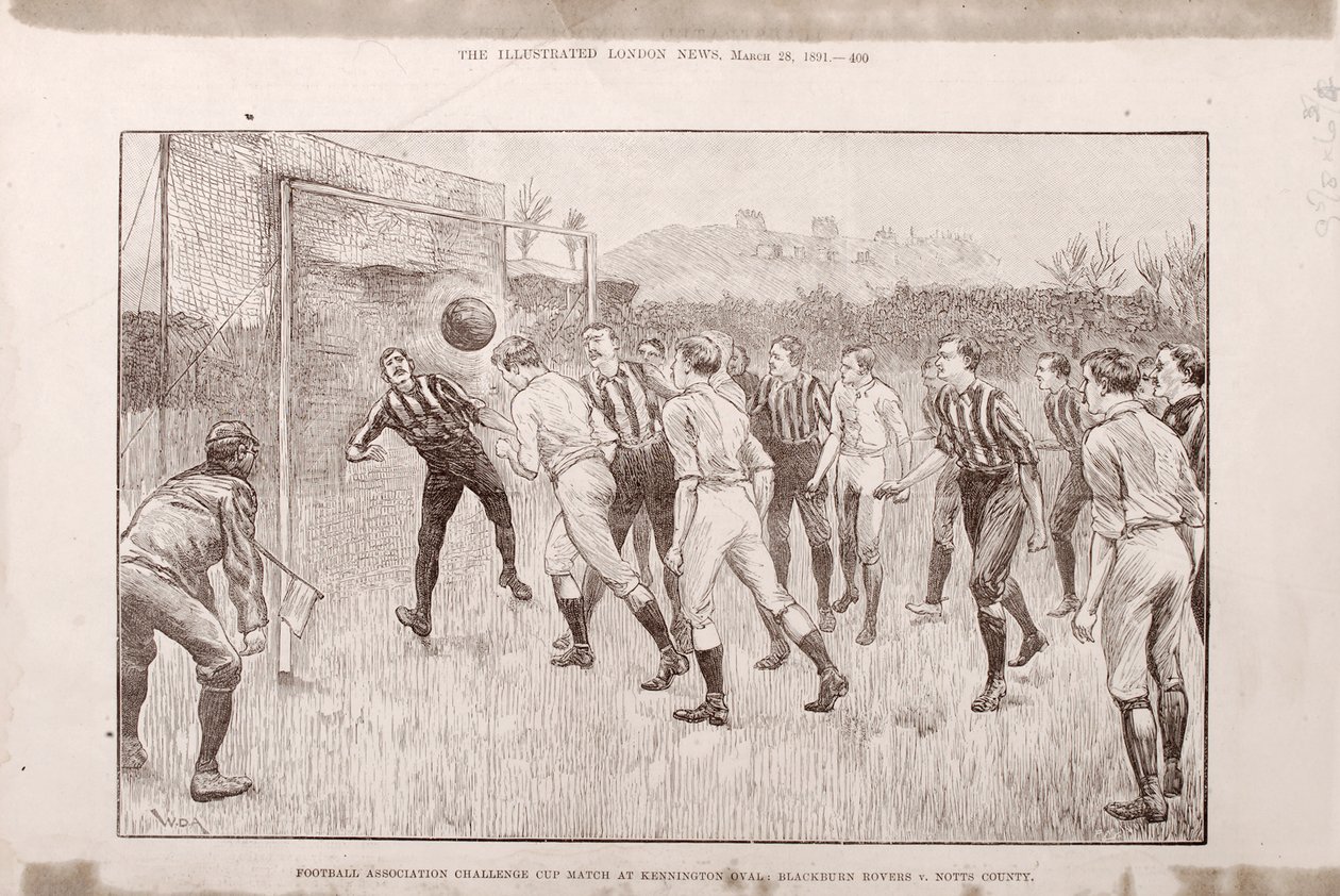 Blackburn Rovers vs. Nottingham County, Kennington Oval