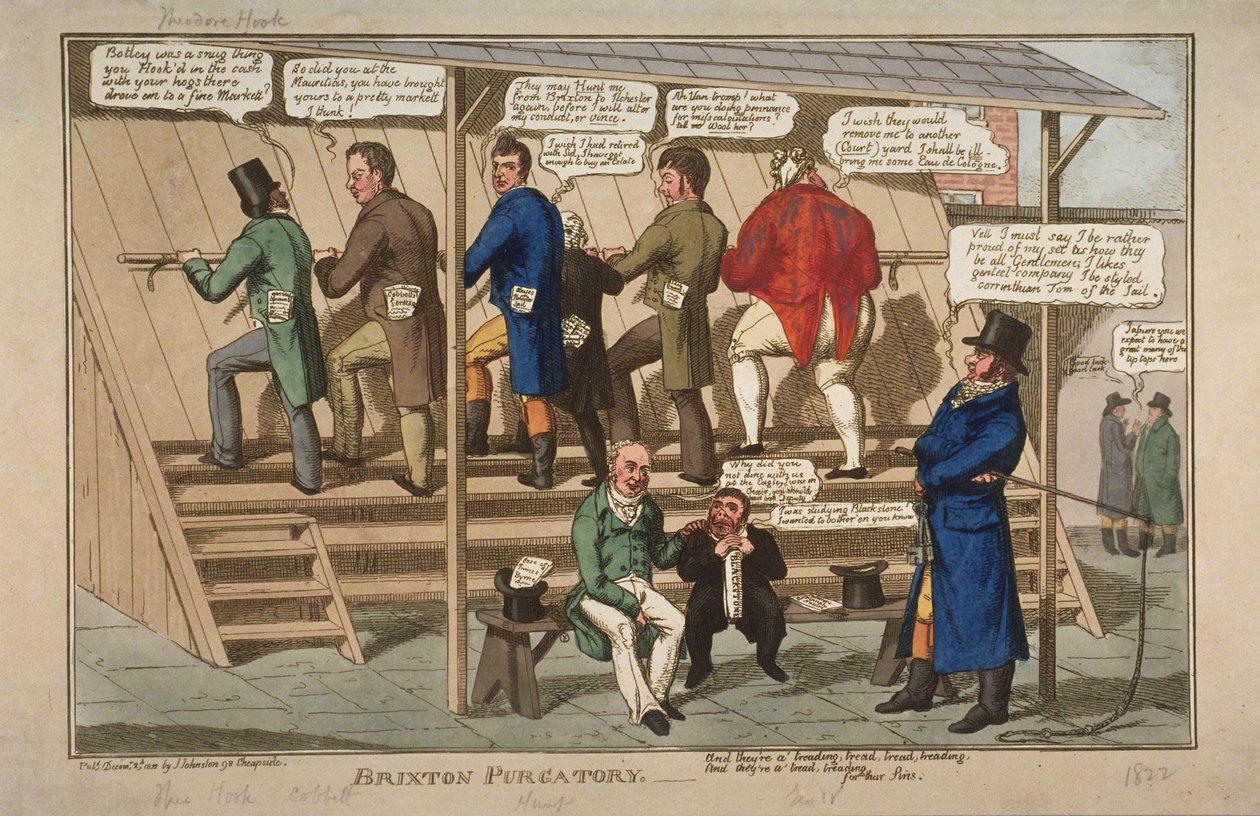 Brixton Araf, 1822 (el renginde gravür) by English School