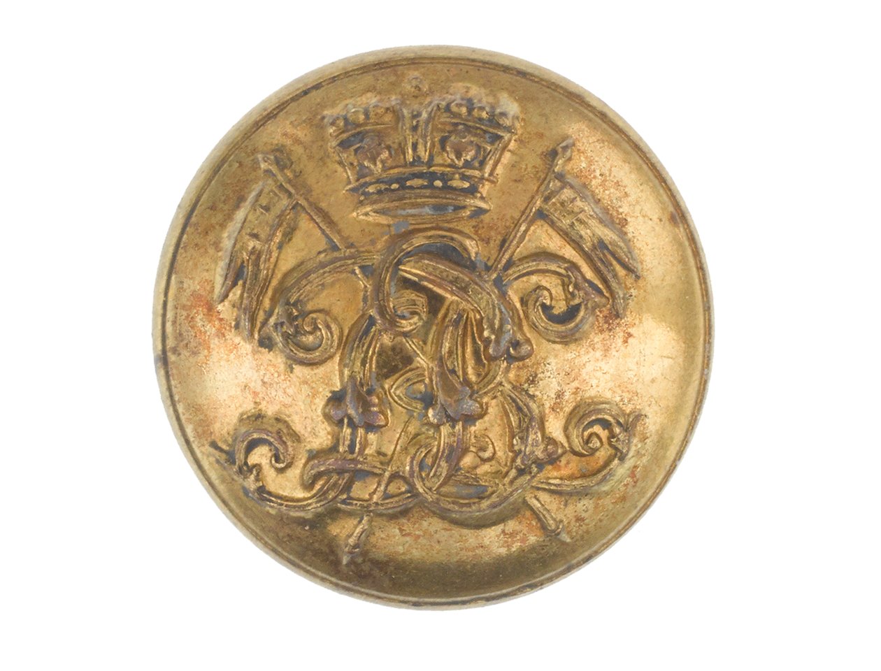 Düğme, Bengal Lancerlarının 9. Alayı, 1901 öncesi by English School