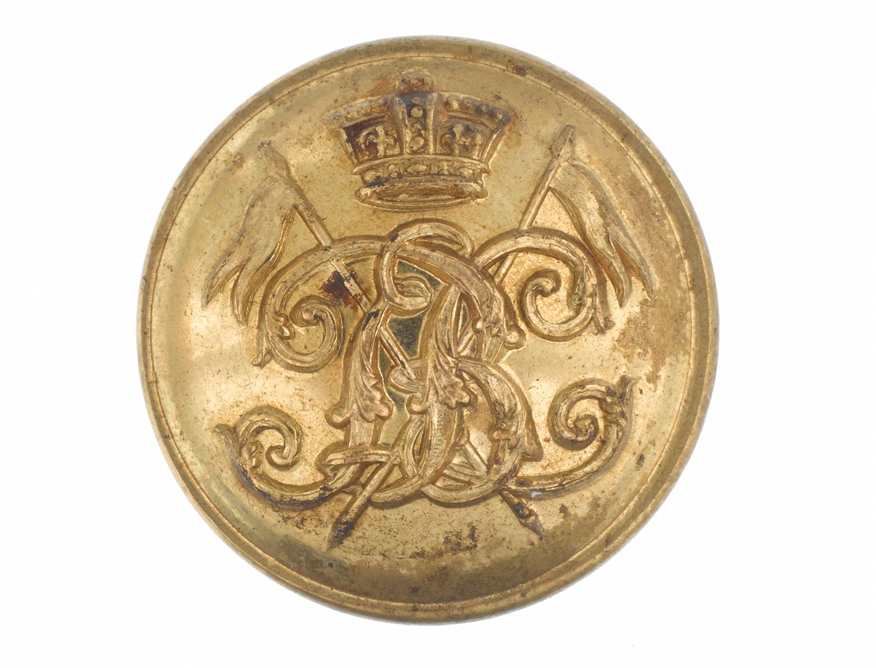 Düğme, Bengal Lancerlarının 9. Alayı, 1901 öncesi by English School