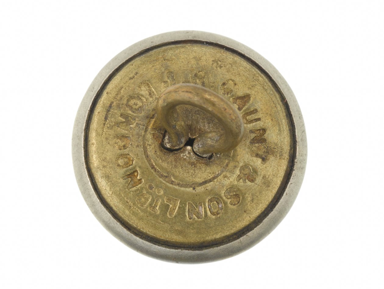 Düğme, Bombay Gönüllü Tüfekleri, 1901-1947 by English School