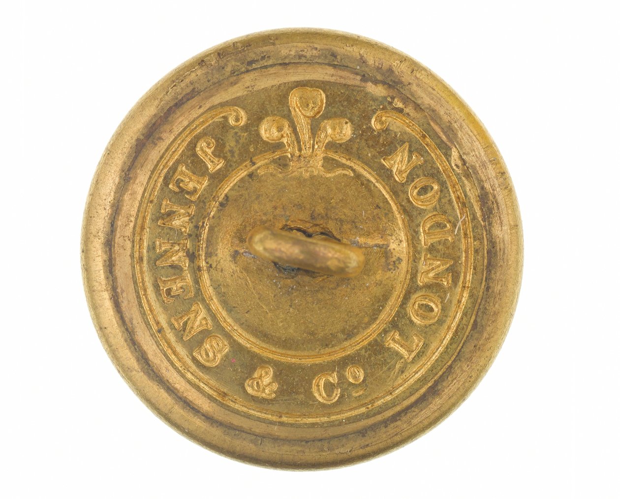 Düğme, subay, 4. Bengal Avrupa Alayı, 1855-1861 by English School