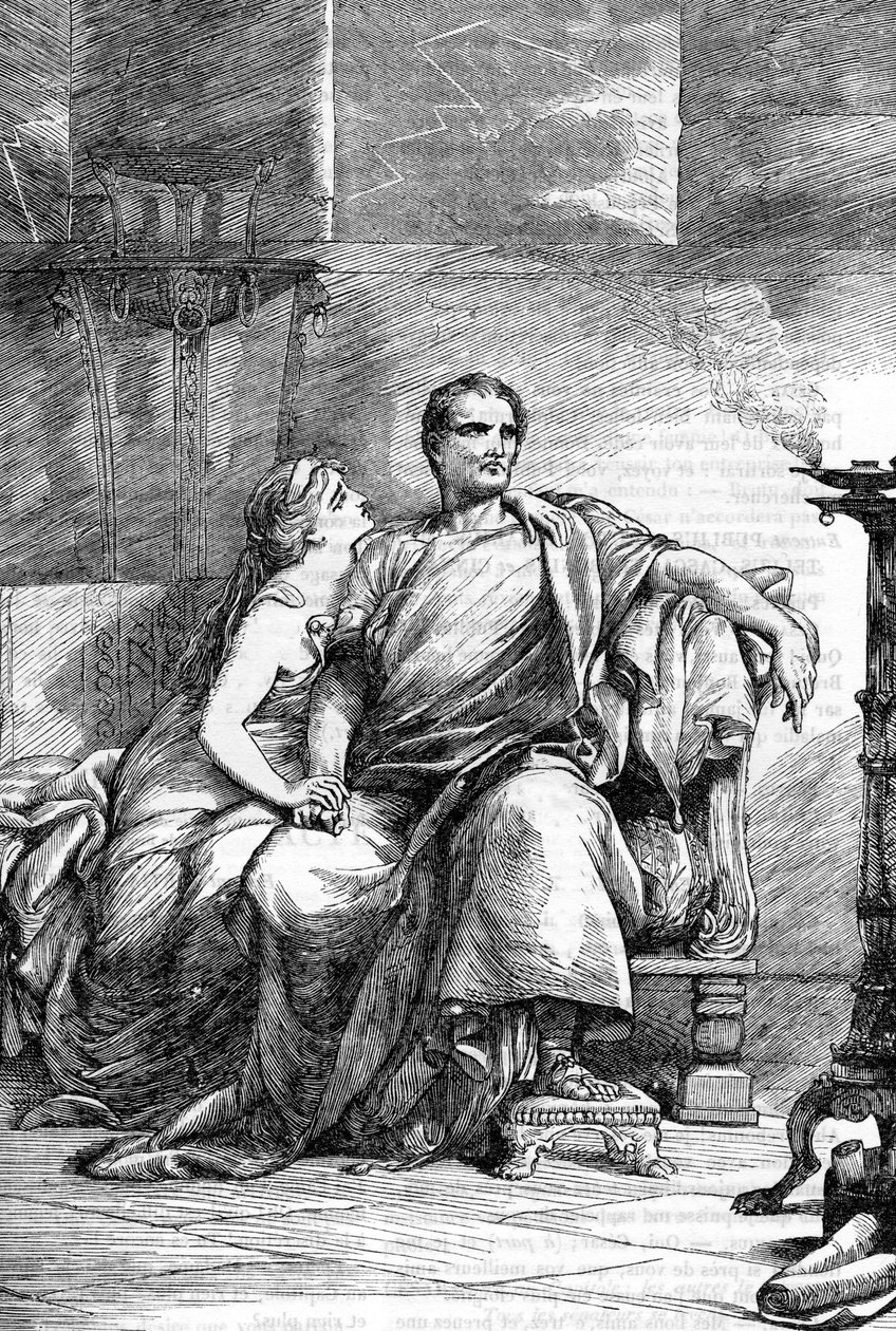Calpurnia (Calpurnia Pisonis) ve Caesar - Jules Cesar - Julius Caesar