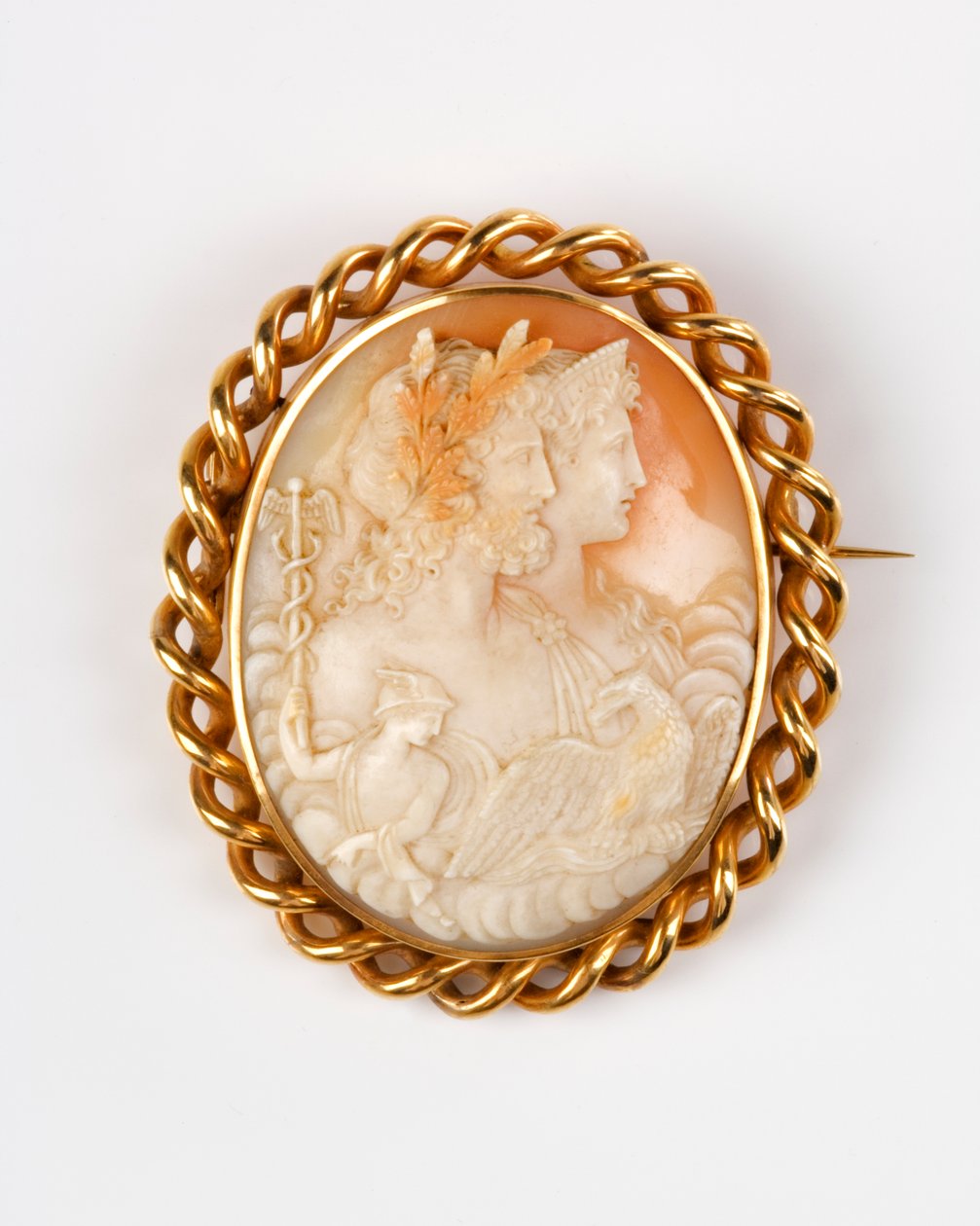 Cameo broş, 1890