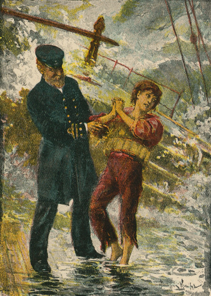 Kaptan Strachan (renkli taş baskı) by English School