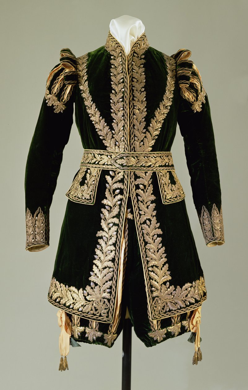 Tören kostümü, 1821 (tekstil) by English School