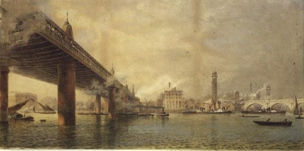 Charing Çapraz Köprü by English School