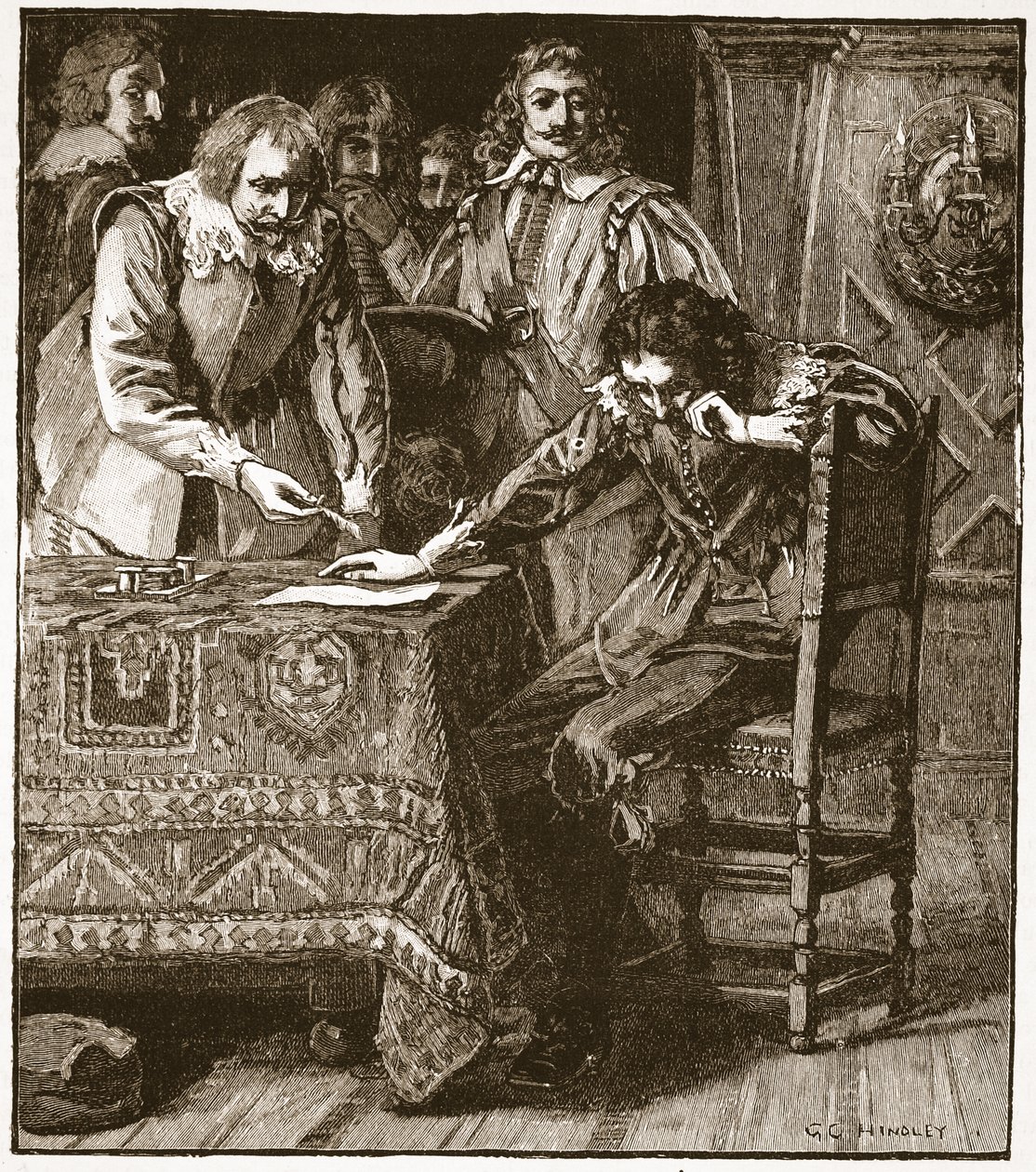 Charles, Straffords Attainder