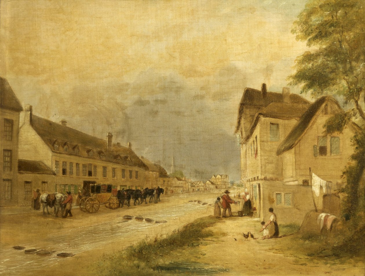 Cheltenham Ana Caddesi, 1740 by English School