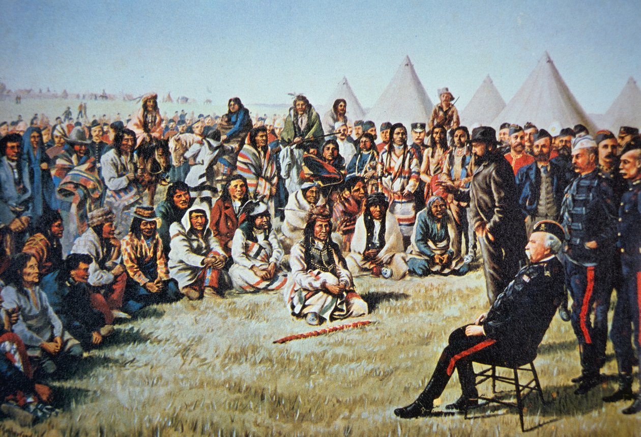 Poundmaker, 1885 Kuzey-Batı İsyanı sırasında General Middleton