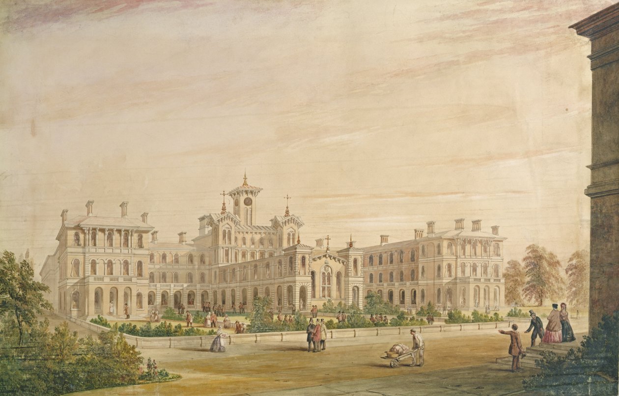 Londra Şehri Birliği Yetimhanesi, Bow 1847 by English School