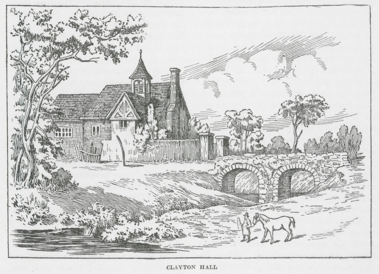 Clayton Hall (lito) by English School