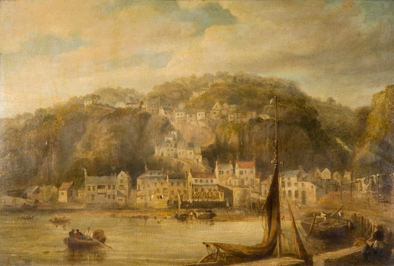 Clovelly, Kuzey Devon by English School