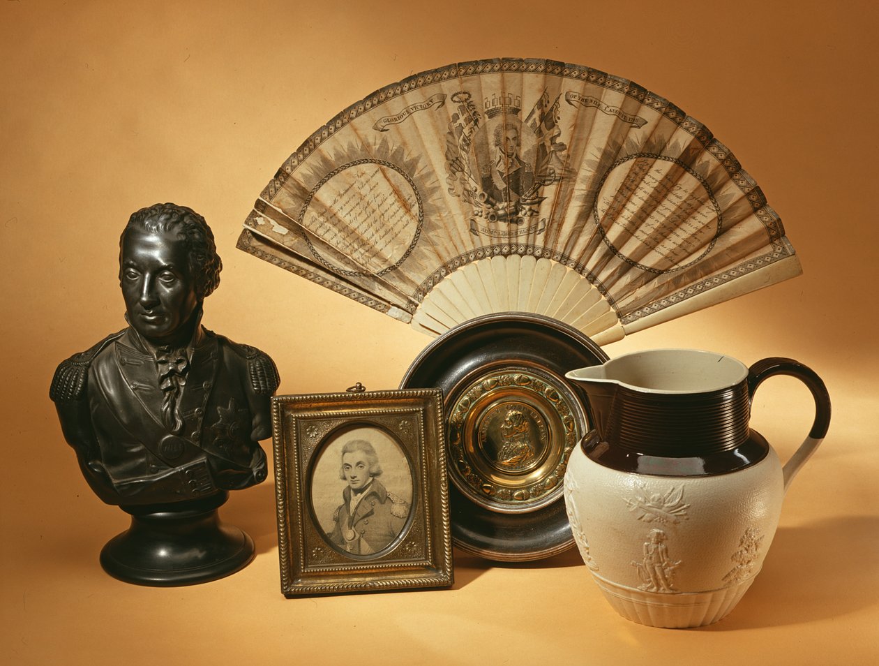 Amiral Lord Nelson ile ilgili hatıra eşyaları, 1798-c.1830 by English School