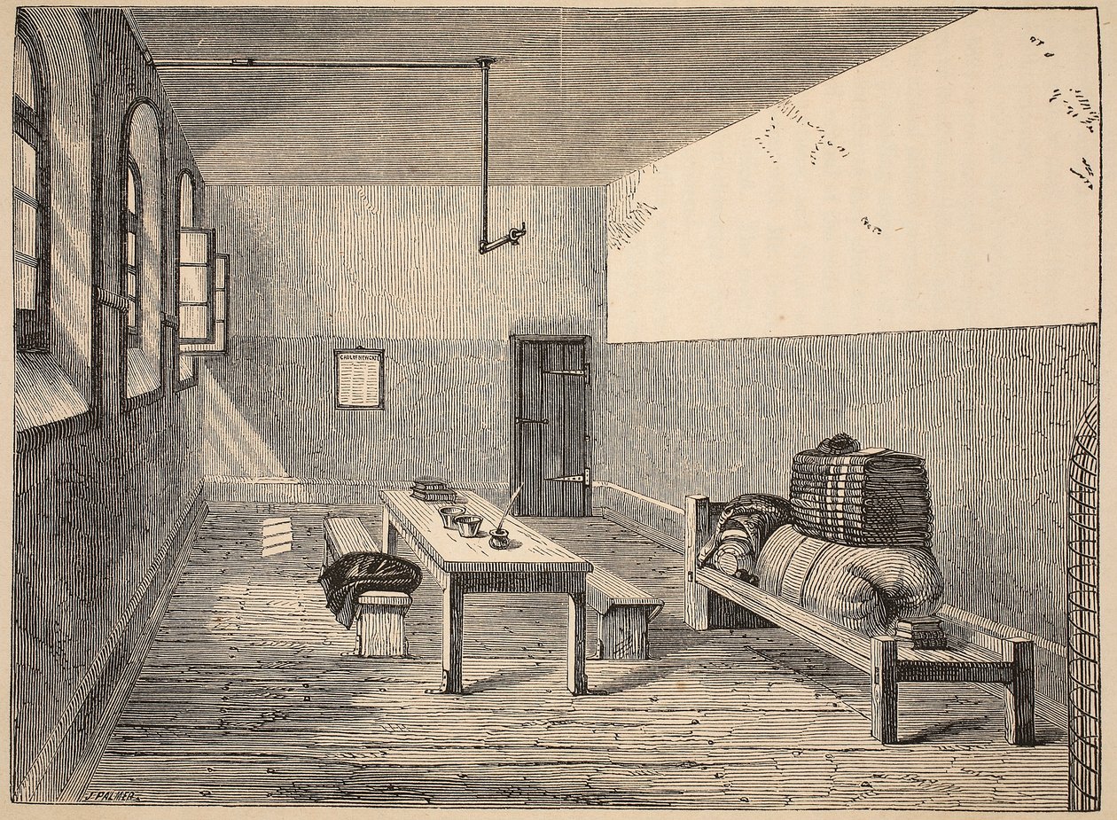Condemned Cell, Newgate, The Criminal Prisons of London