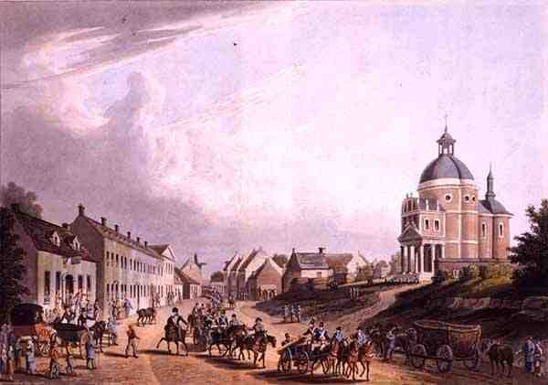 Fransız Topunun Savaş Alanından Taşınması 24 Temmuz 1815