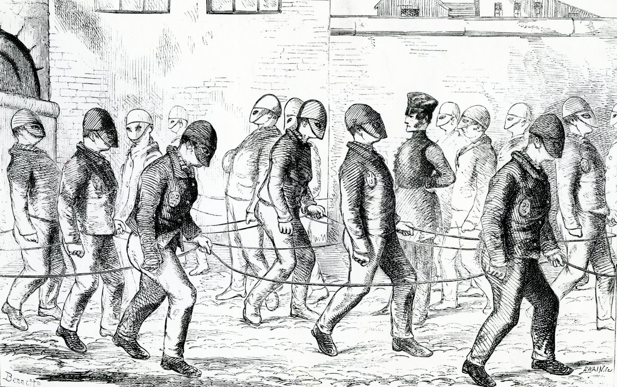 Pentonville Hapishanesinde Egzersiz Yapan Hükümlüler, Henry Mayhew ve John Binny tarafından kaleme alınan 