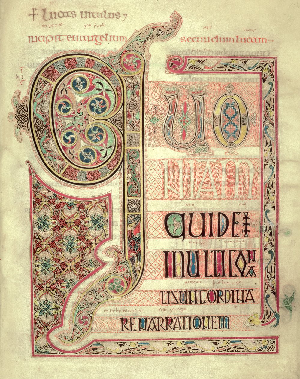 Cott Nero DIV f.139 Lindisfarne İncilleri