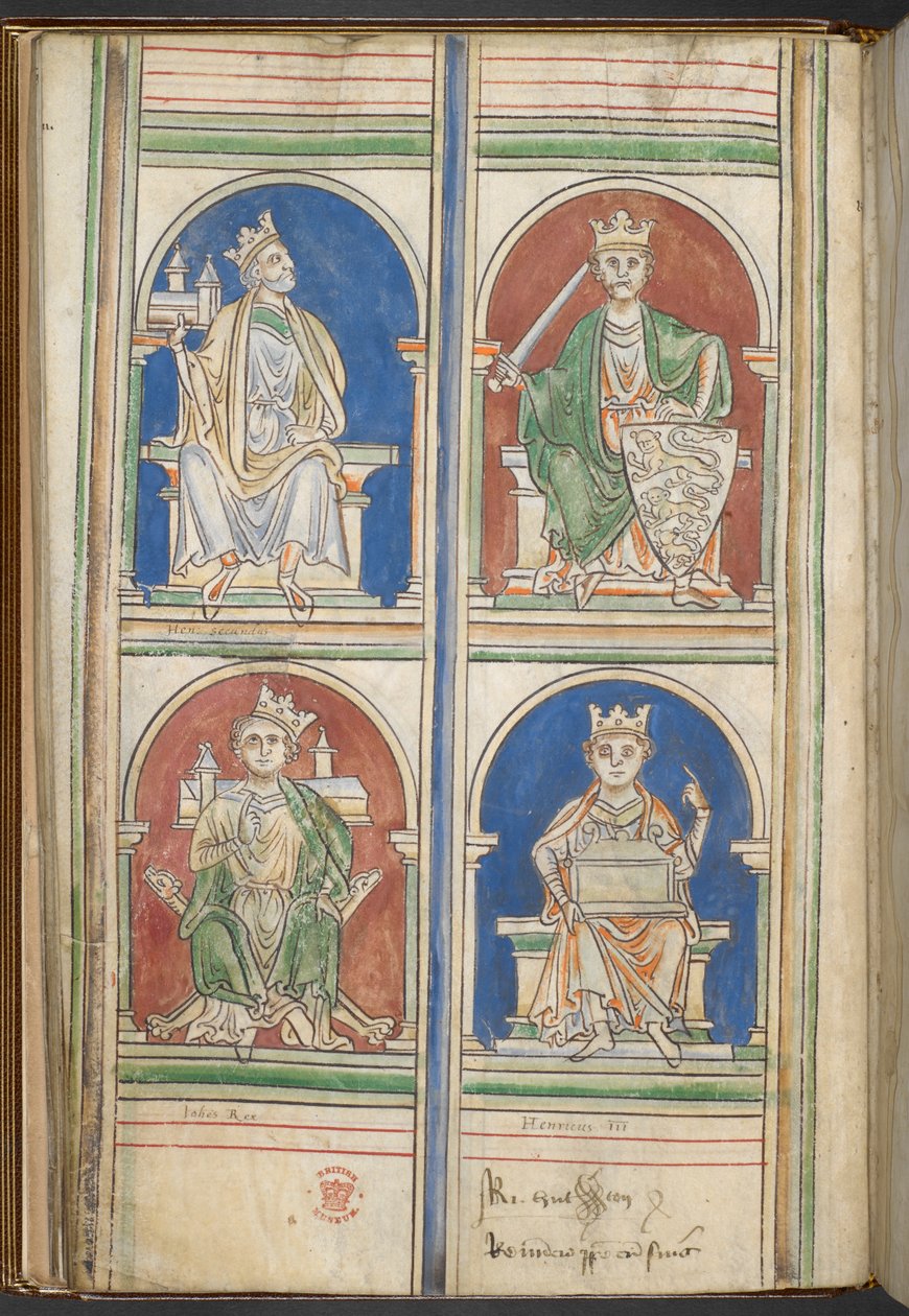 Cotton Claudius D VI f.9v İngiltere