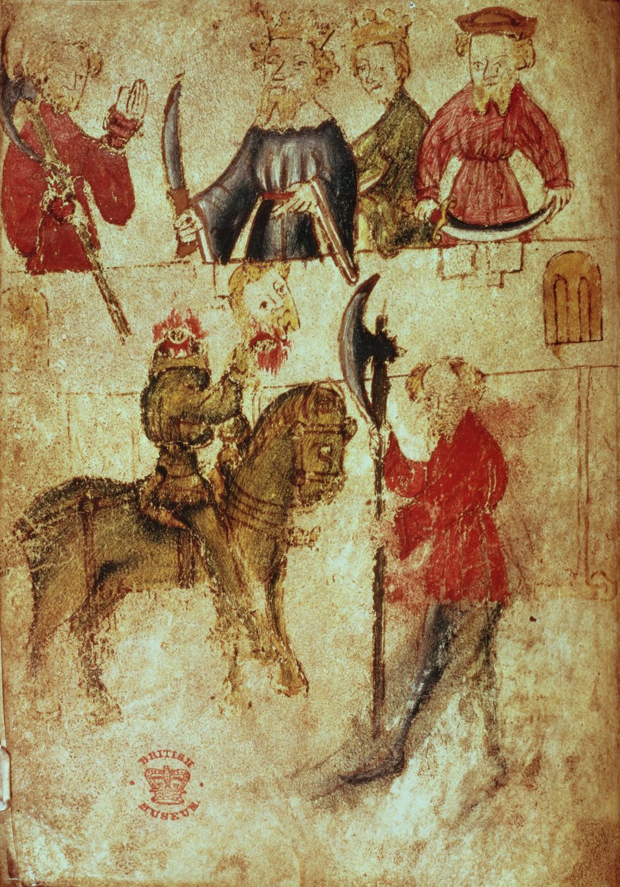 Cotton Nero Ms A X, f.94v: Arthur