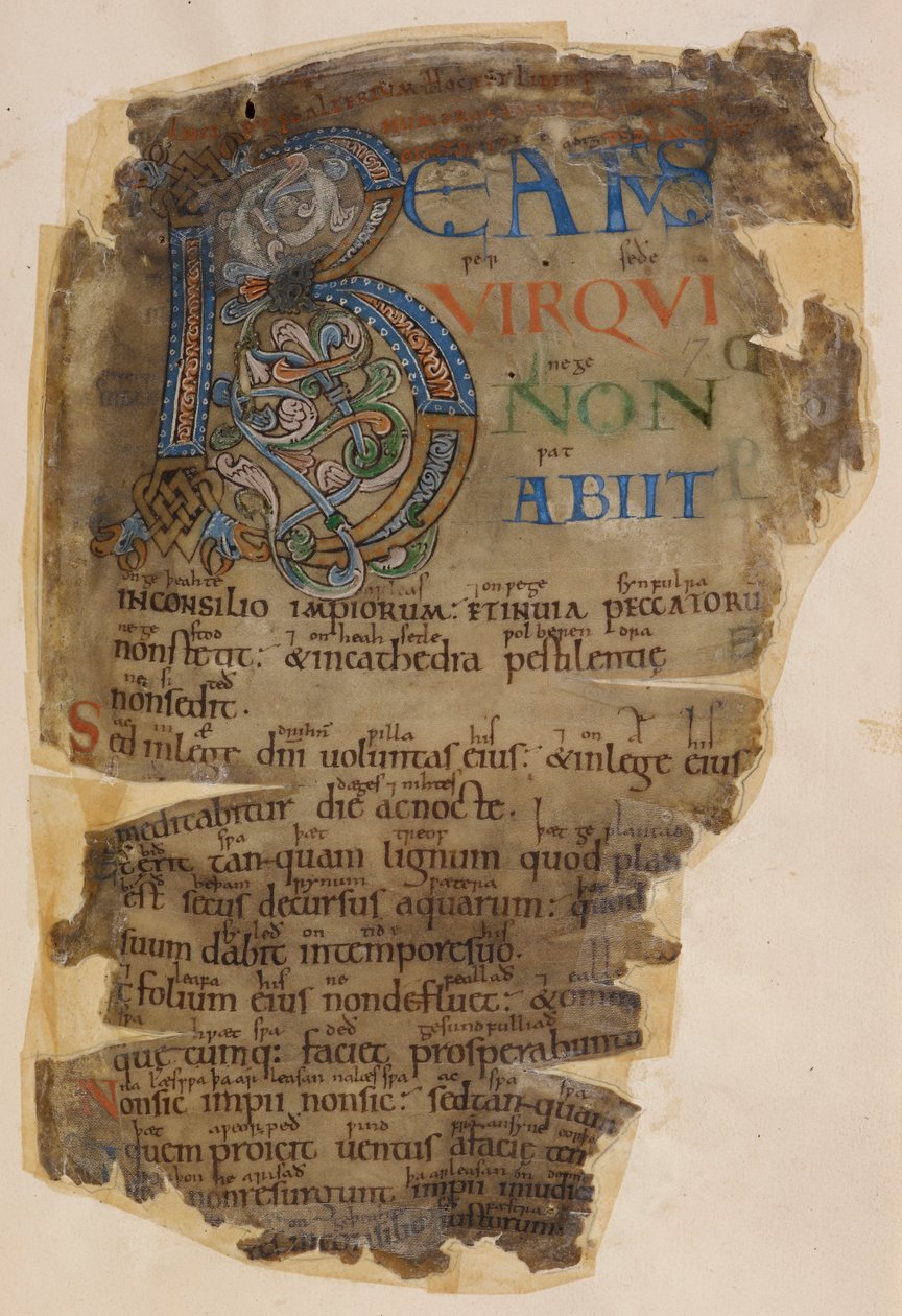 Cotton Vitellius E. XVIII f.18, Beowulf, 