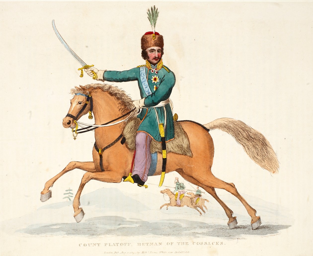 Kont Platoff, Kazakların Hetman
