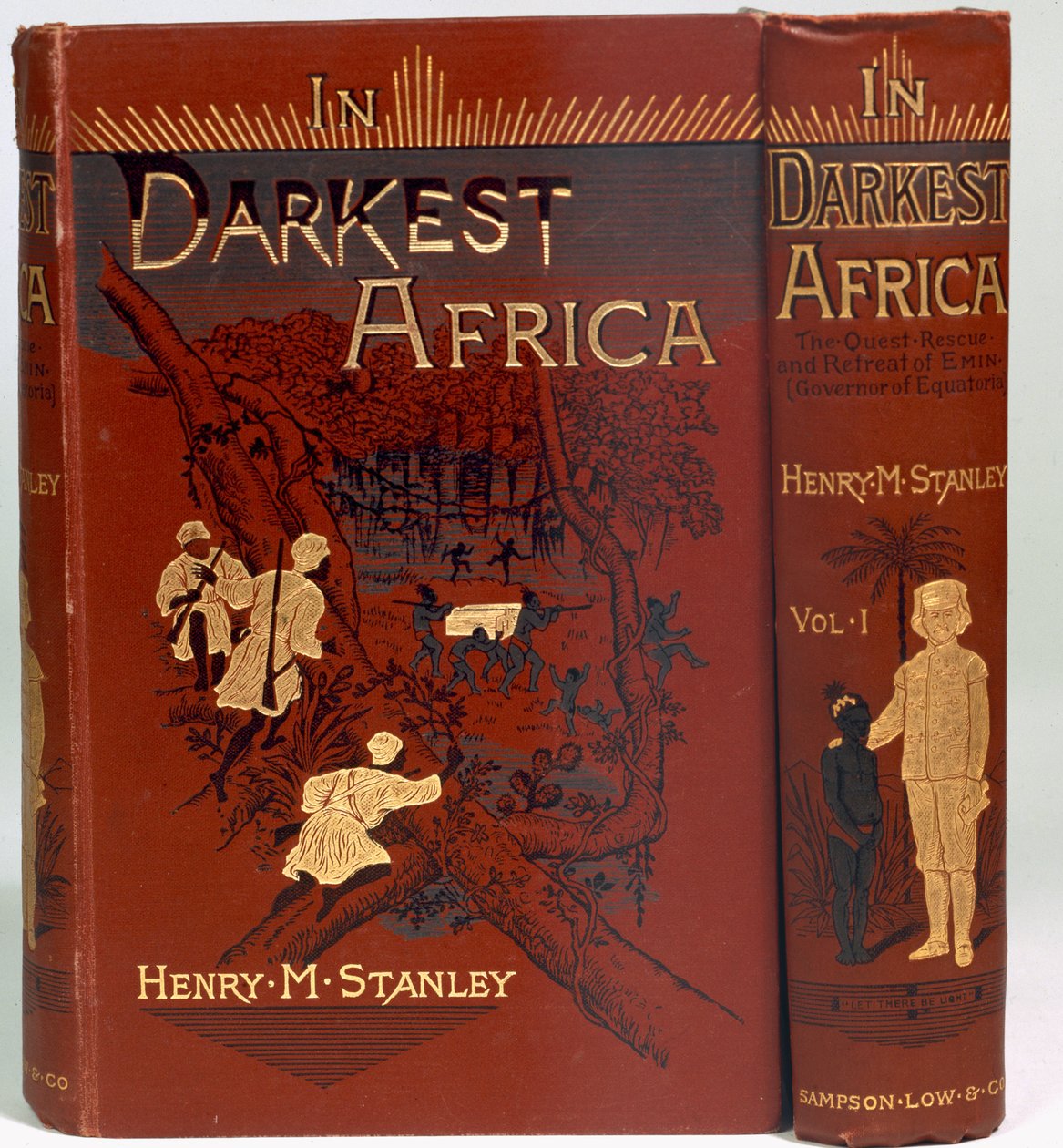 In Darkest Africa: or The Quest, Rescue and Retreat of Emin (Equatoria Valisi), Cilt I, 1890