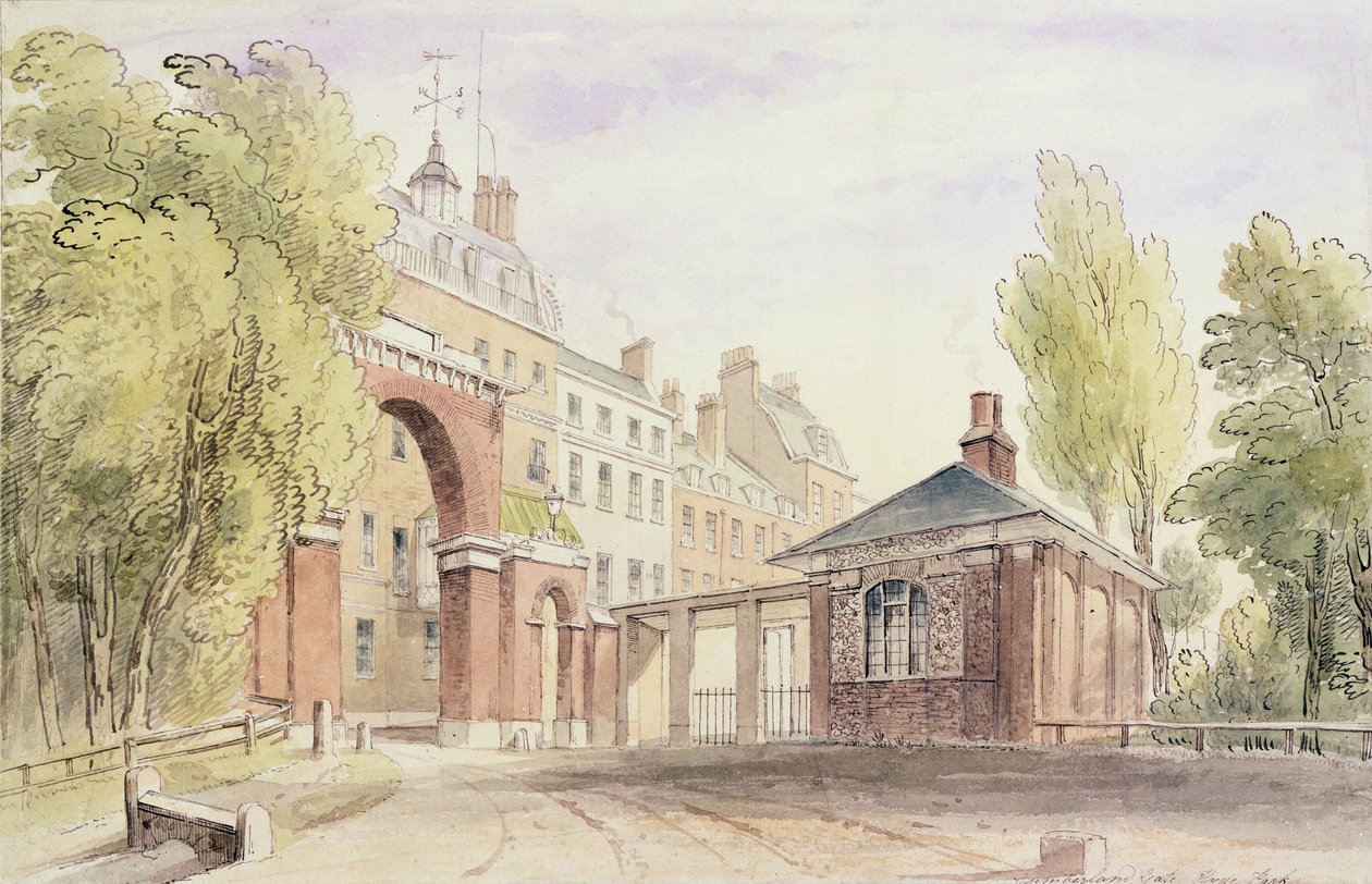 Cumberland Kapısı, Hyde Park by English School