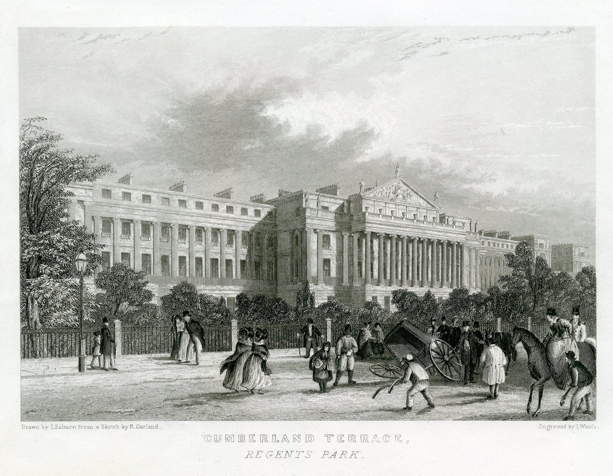 Cumberland Teras, Regents Park, Londra by English School