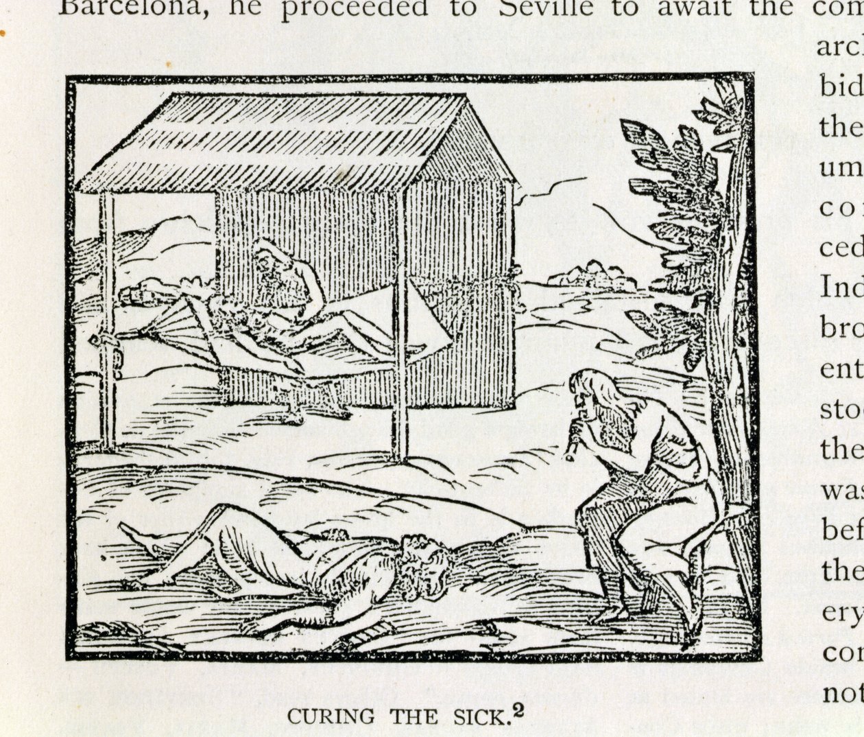Curing the Sick, Natives of Hispaniola, 