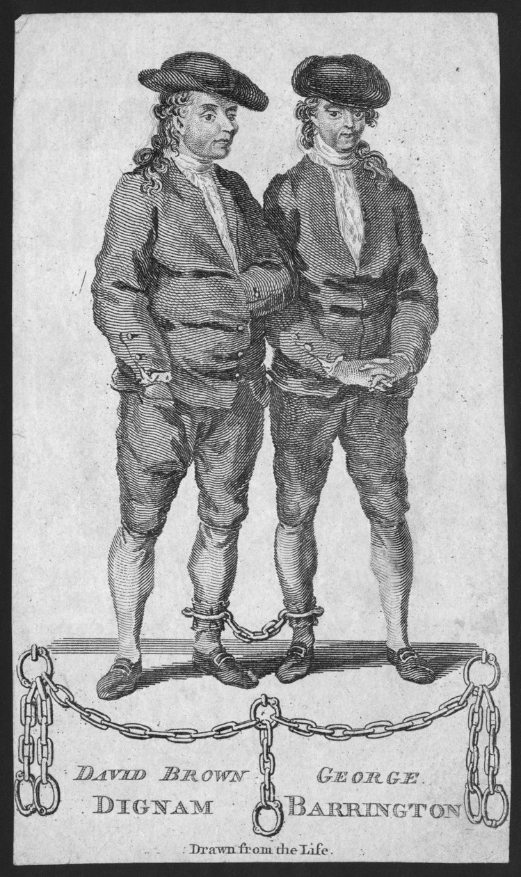 David Brown Dignam ve George Barrington, London Magazine
