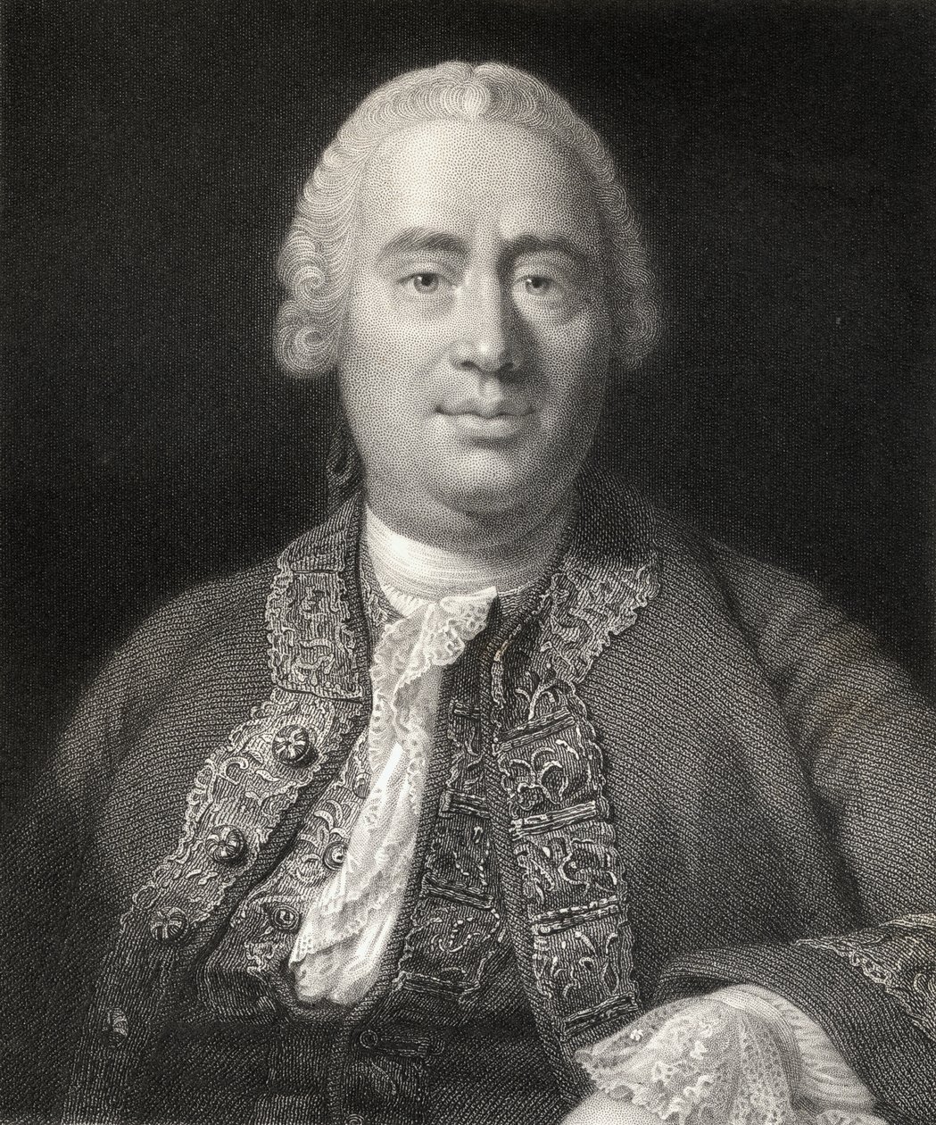David Hume (1711-1776) by English School