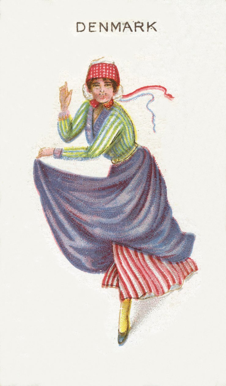 Danimarka, 1915 by English School