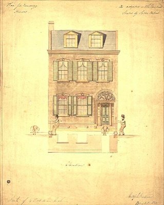Küçük Tiyatro için Tasarım, Haymarket, c.1800 (kağıt üzerine suluboya) by English School