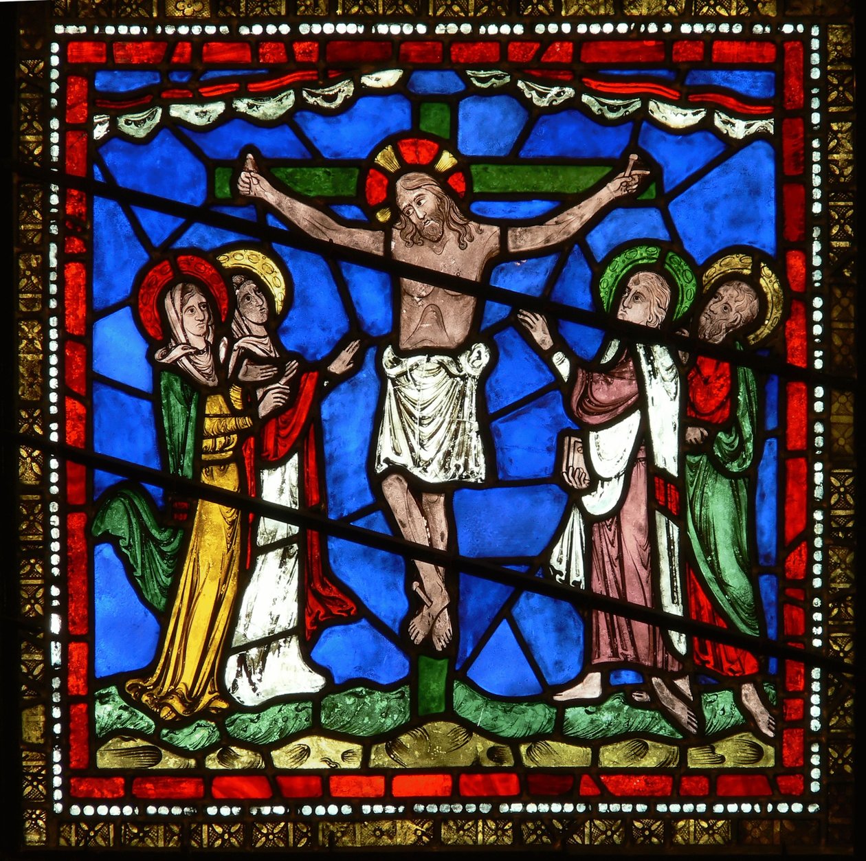 Çarmıha Gerilmeyi tasvir eden Trinity Şapeli
