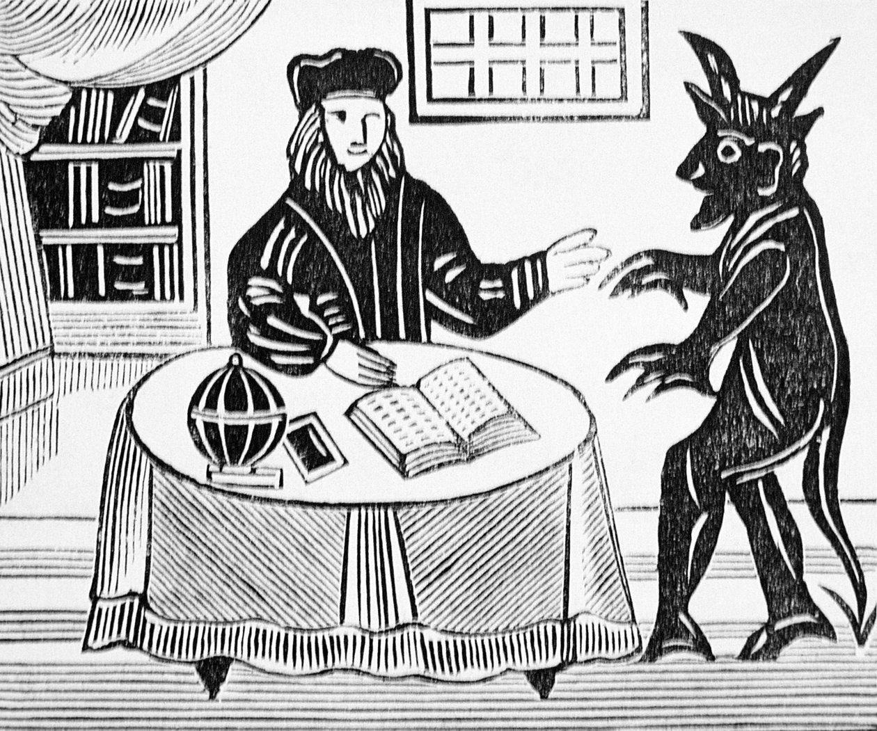 Dr. Faustus in Counsel with the Devil, Christopher Marlowe tarafından yazılan Dr. Faustus