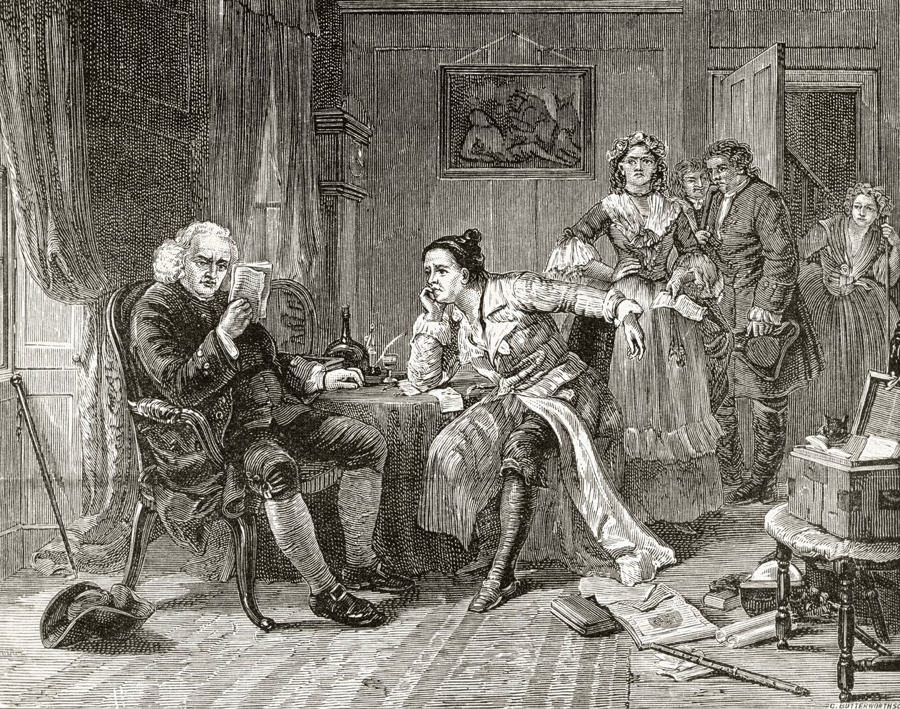 Dr. Samuel Johnson, Rev. Richard Lovett