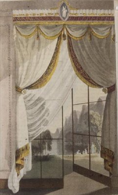 Misafir odası pencere perdesi, Ackermann