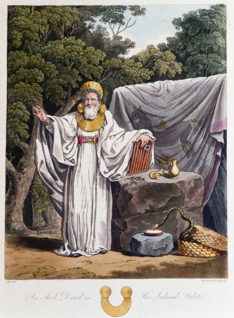 Druid - “” Keltler ve Gotlar, 6. yüzyılın başlarındaki Britanya Adaları sakinlerinin gelenekleri ve Baltık