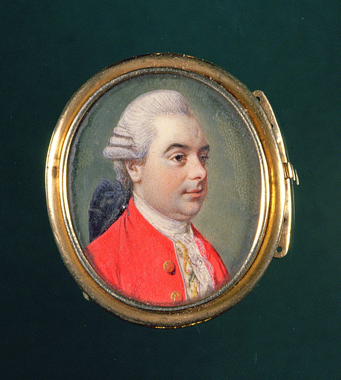 Edward Gibbon, c.1790 (parşömen üzerine wc) by English School