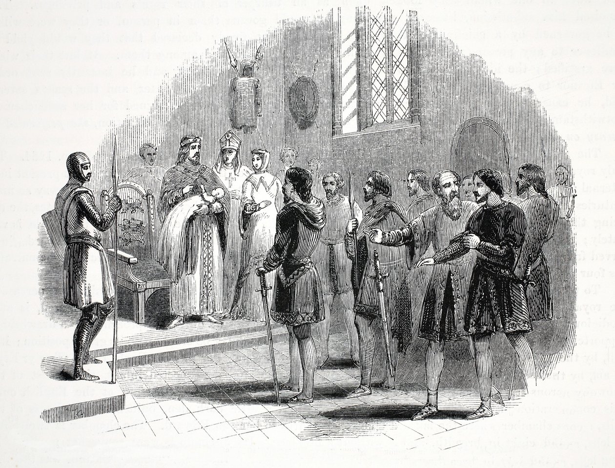 Birinci Edward, Galler Reislerini Rhuddlan Şatosu