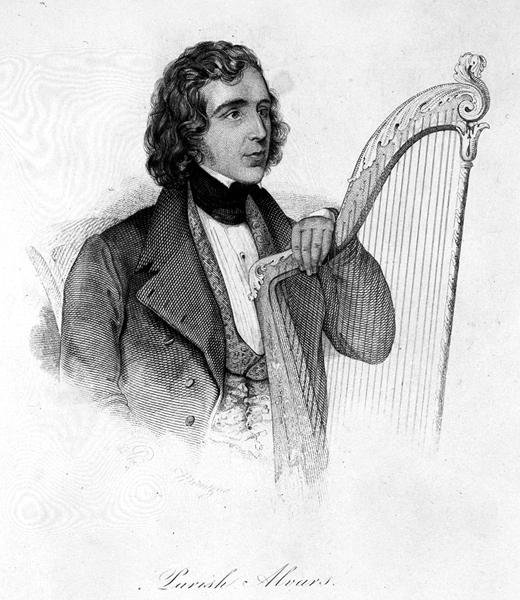 Elias Parrish Alvars (1808-49) (gravür) by English School