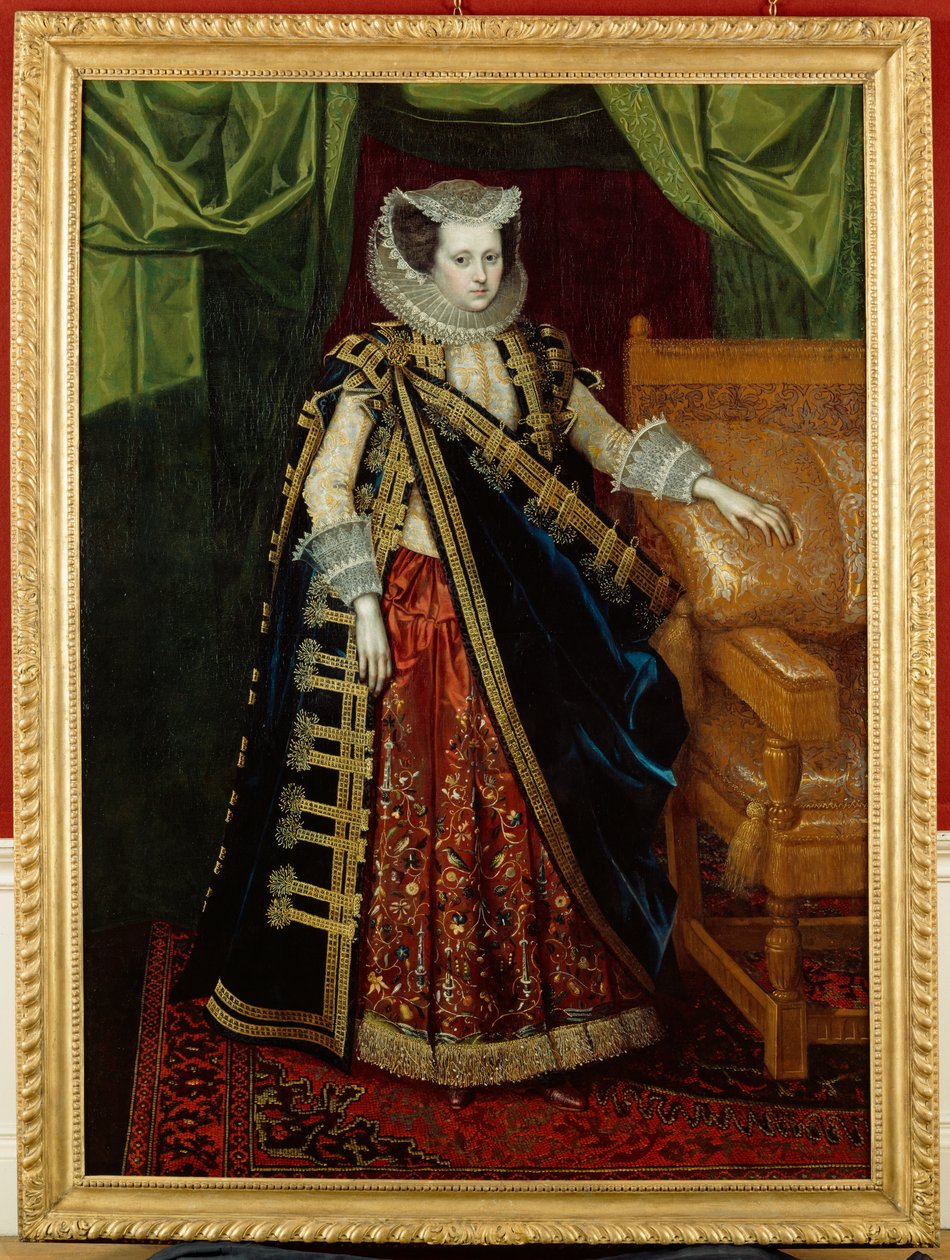 Elizabeth Home, Suffolk Kontesi (tuval üzerine yağlıboya( by English School