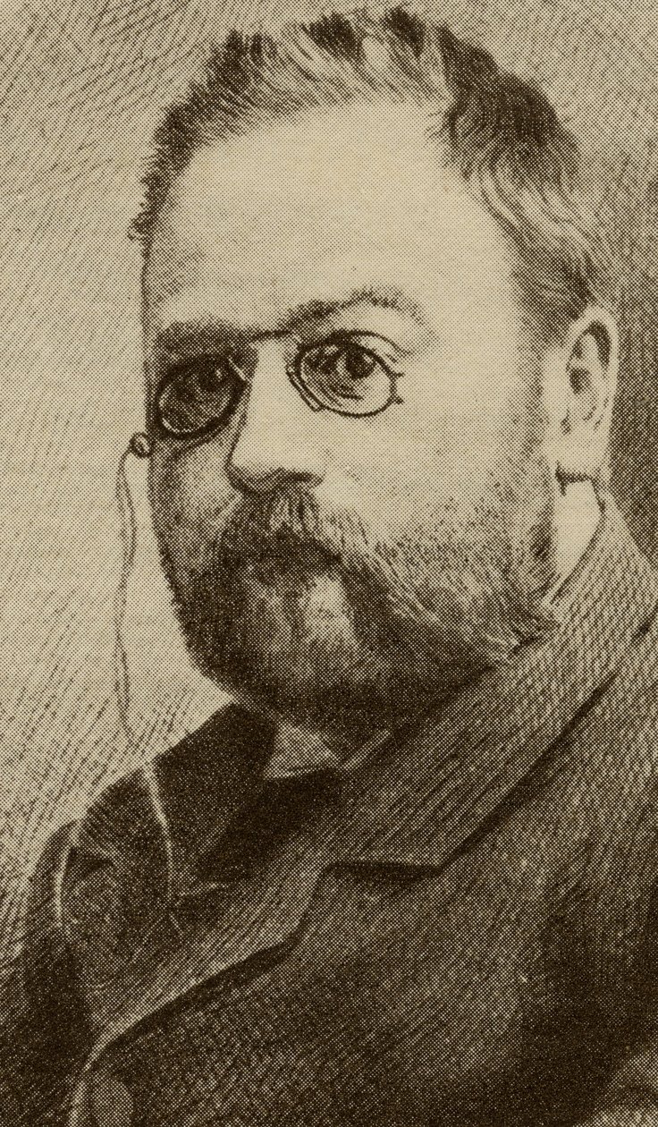 Emile Zola (1840-1902) by English School