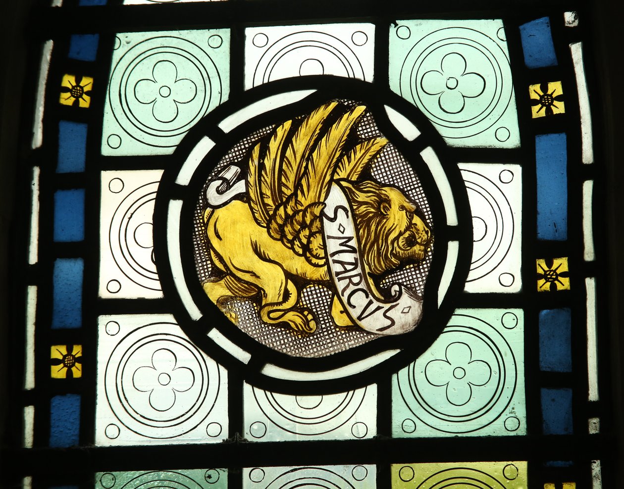 Evangelist amblemi: St Mark by English School