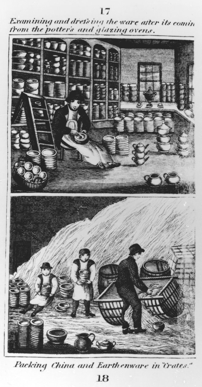Malın incelenmesi ve giydirilmesi, 1827 by English School